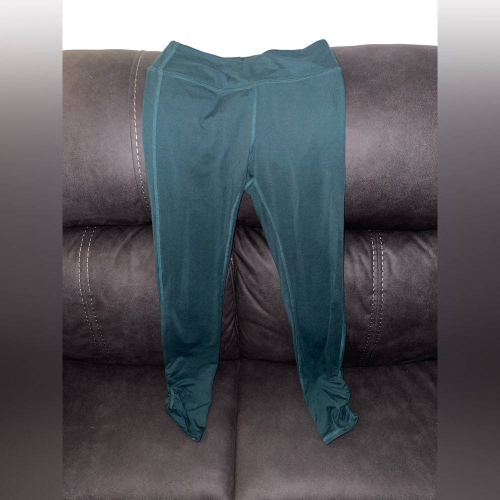 Hollister Gilly Hicks Green Crossover Leggings